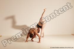 Female Anatomy poses - Capoeira